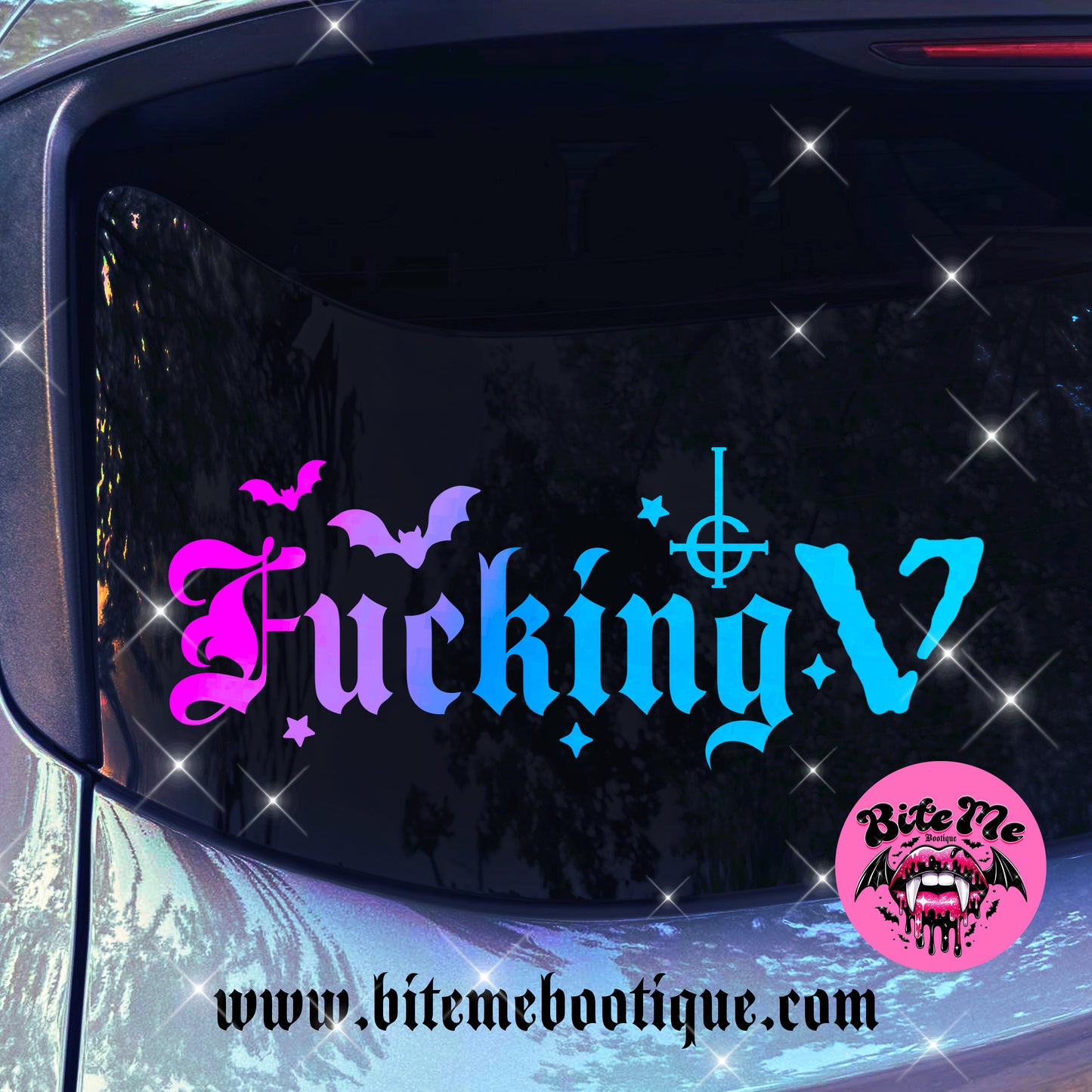 Fucking V Decal
